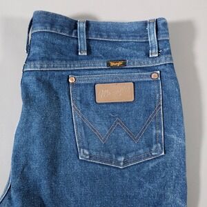 Wrangler Jeans Mens 38x30 Blue Cowboy Cut 936DEN Straight Leg Denim